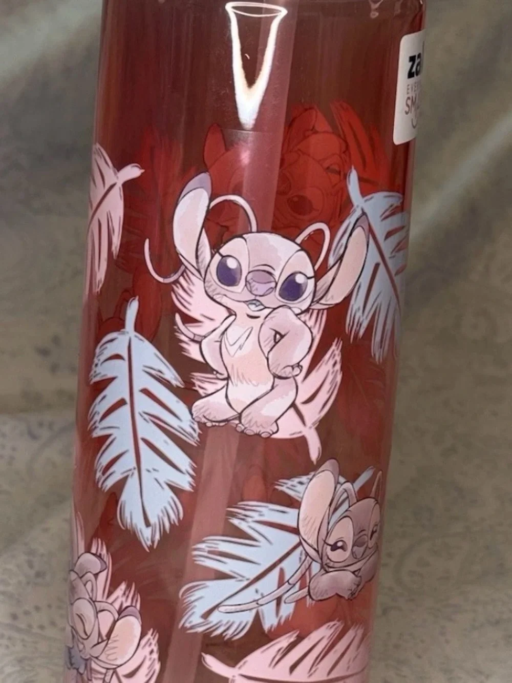Disney Stitch & Angel 3 Piece Standard Backpack, Lunchbag & Drink Container Set